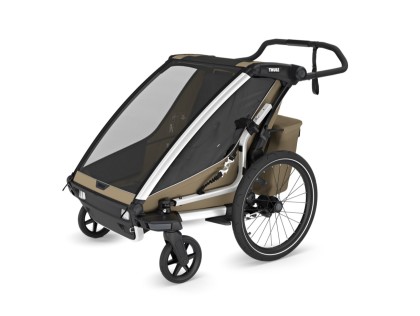 Náhled produktu - Thule Chariot Cross 2 G3 DOUBLE Faded Khaki